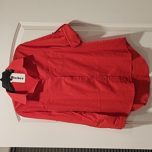 Women's linen tunic top - Picture 1 of 3